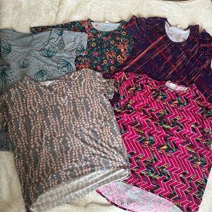5- 2xl LuLaRoe Shirts